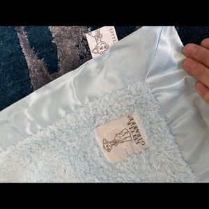 Large blue Little Giraffe blanket